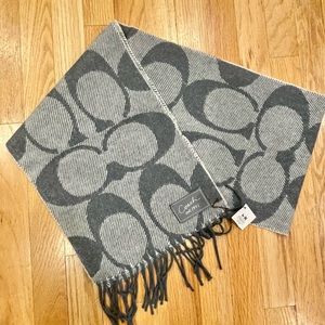 Coach Signature Twill Scarf
